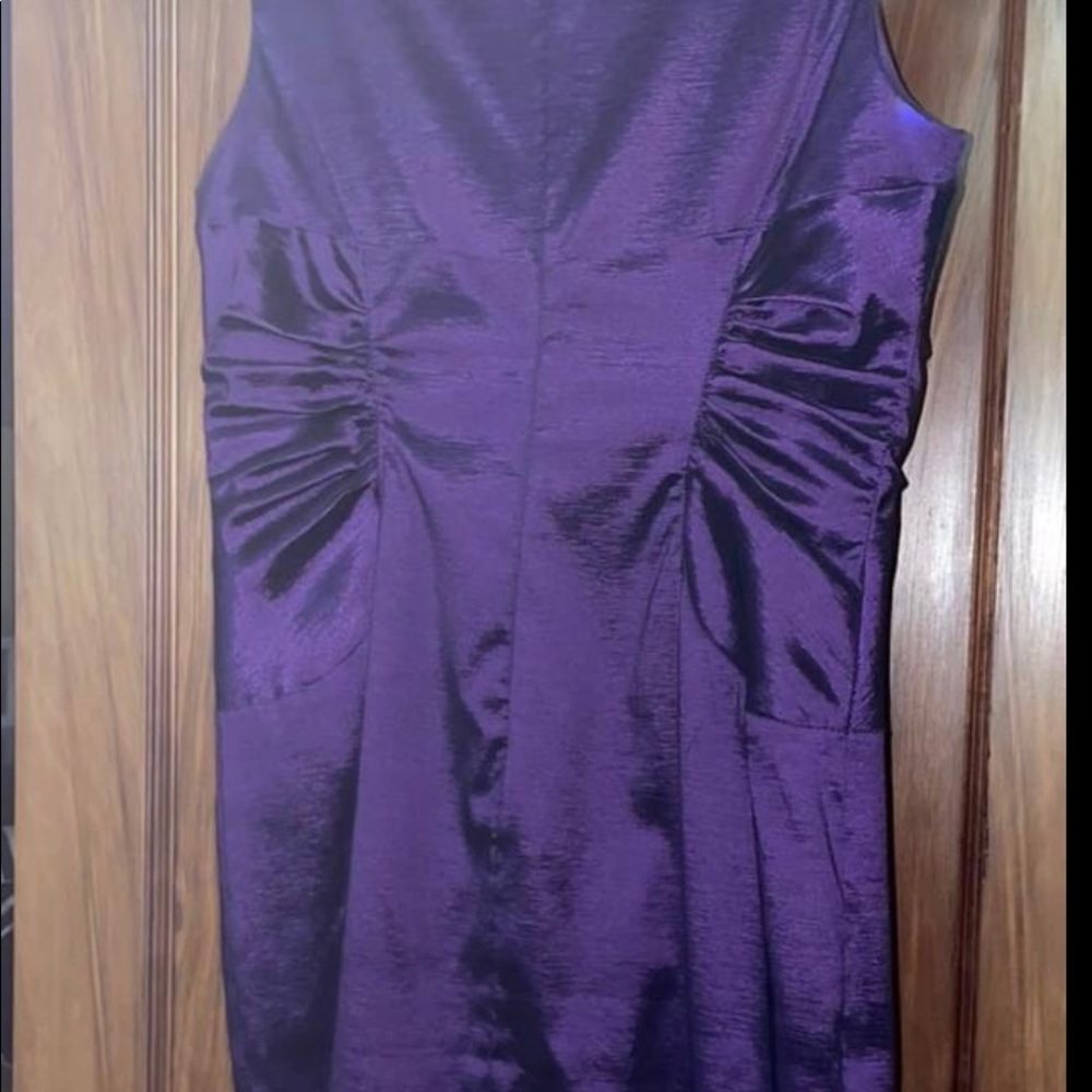 Purple dress size 12 Adriana Papel